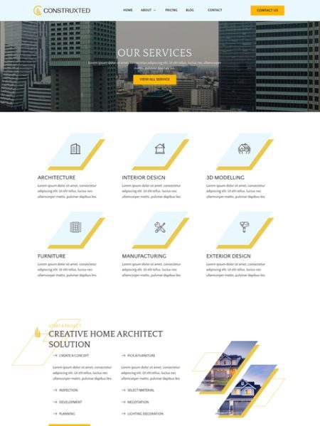 04_Service_Construxted Landing Page