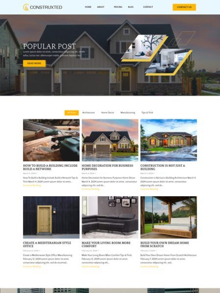 06_BLog_Construxted Landing Page